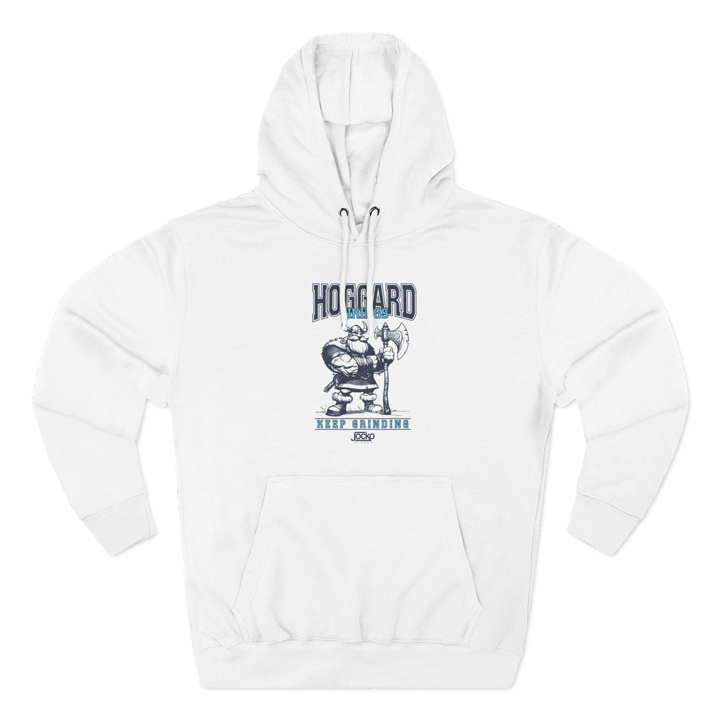 Three-Panel Fleece Hoodie