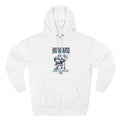 Three-Panel Fleece Hoodie