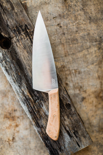 Chef's knife (Curly Maple)